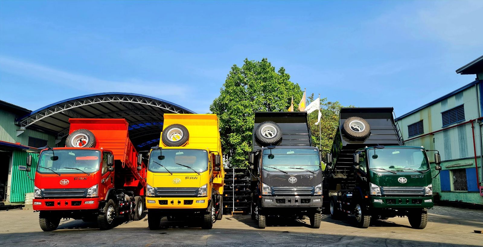 Ô tô tải giảm giá mạnh -  thời điểm vàng để mua xe tải FAW Chiến thắng 7.7 tấn 2 cầu dầu
